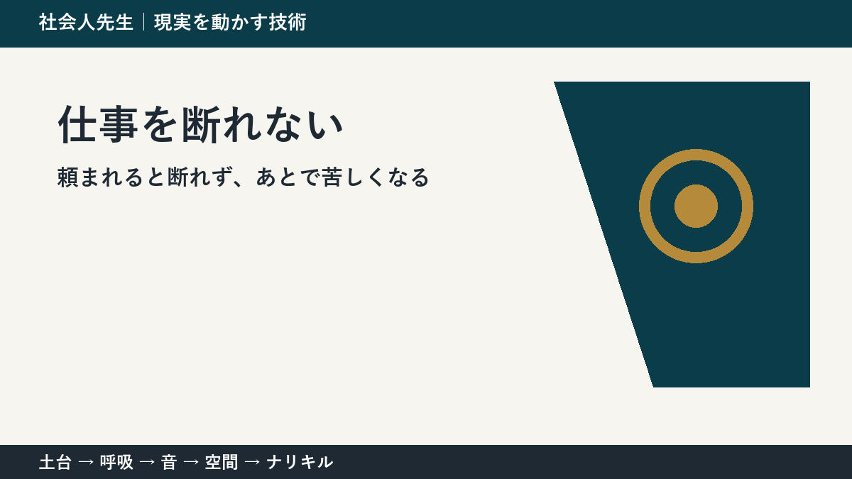急な依頼を断れないとき|自分の締切も守る伝え方