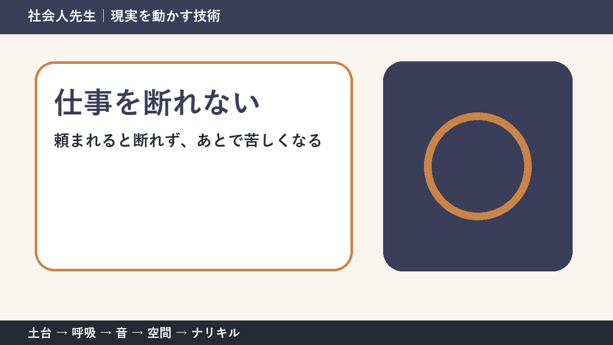 急な依頼を断れないとき｜自分の締切も守る伝え方