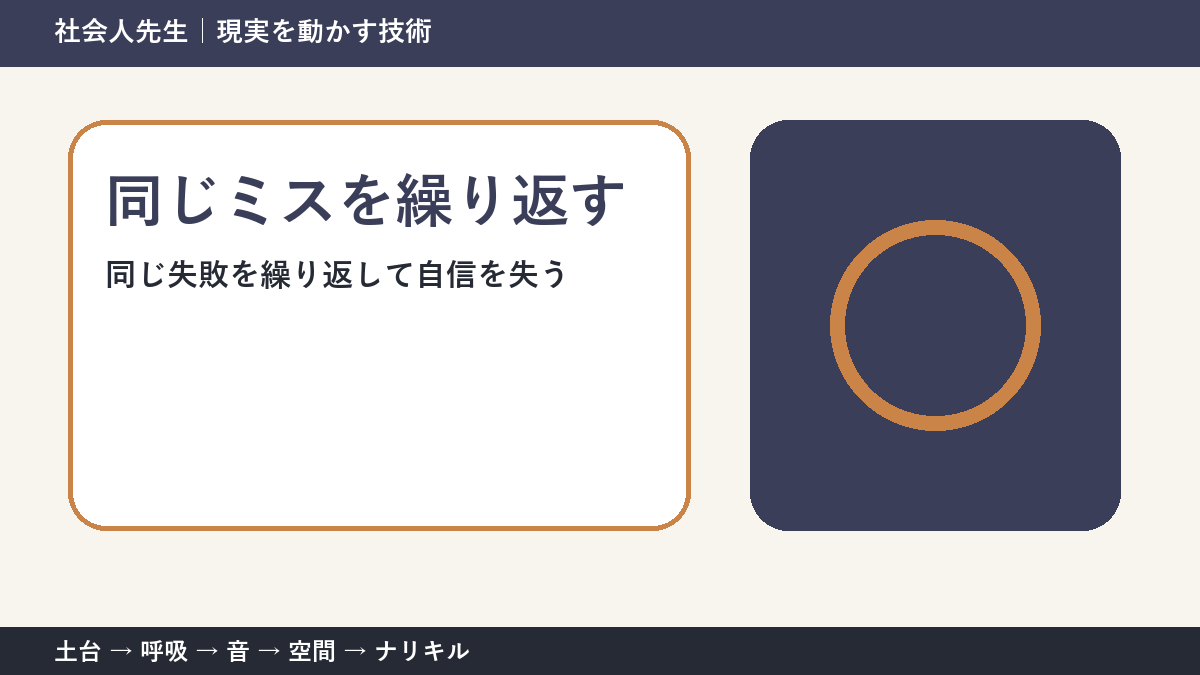 仕事のミスを減らしたい人へ|再発防止につながる振り返り方