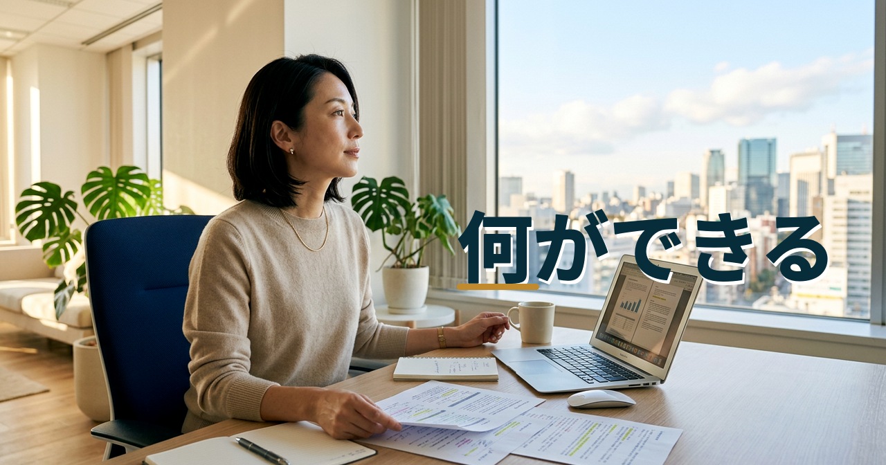 何ができる