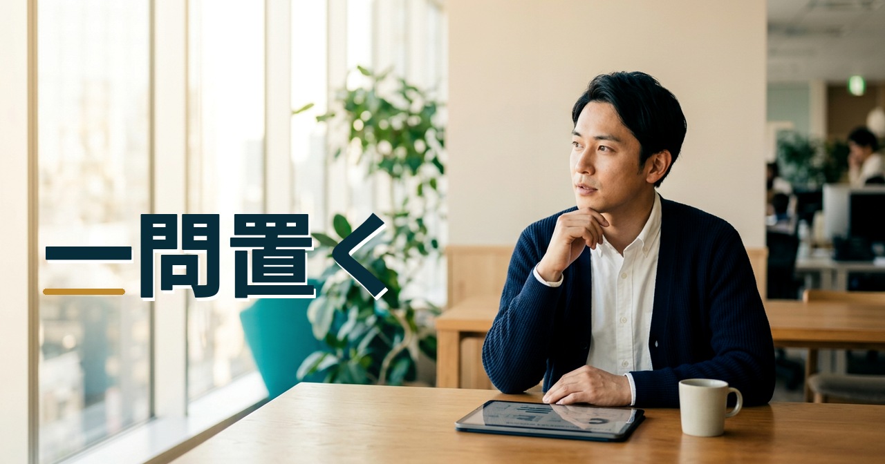 一問置く