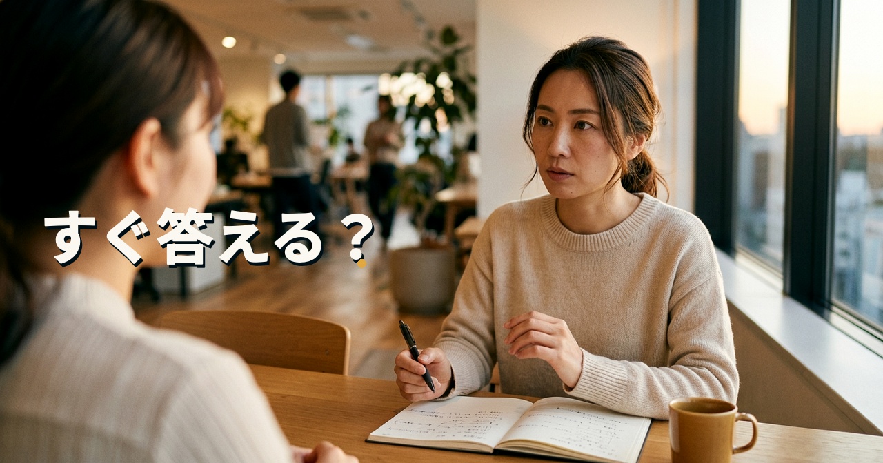すぐ答える？