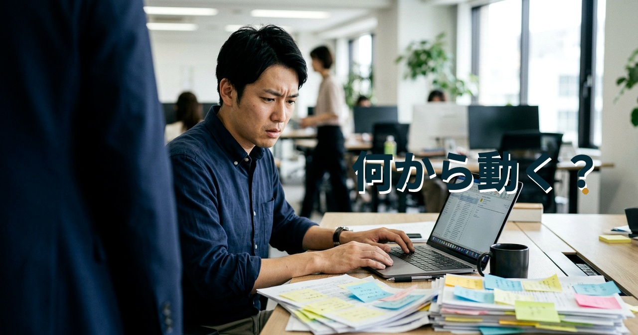 何から動く？