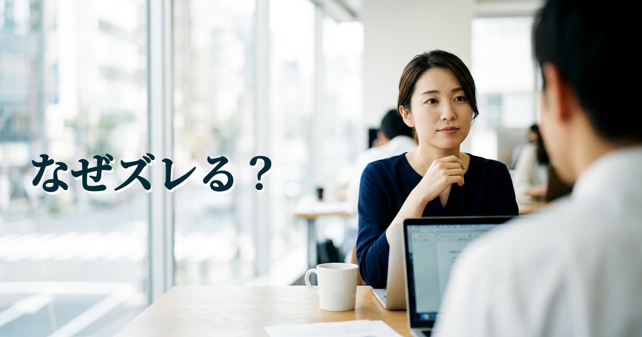 なぜズレる？