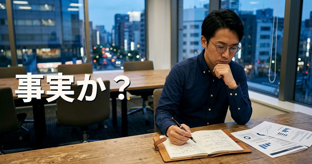 事実か？