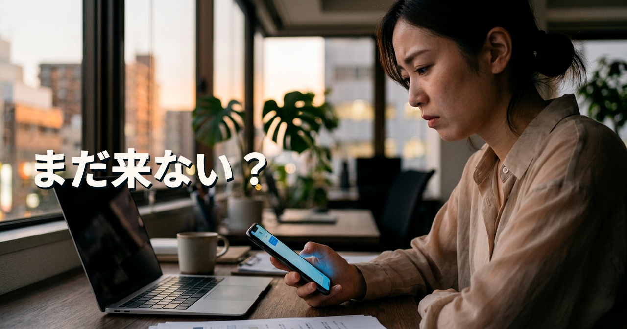 まだ来ない？