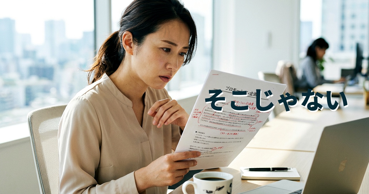 そこじゃない
