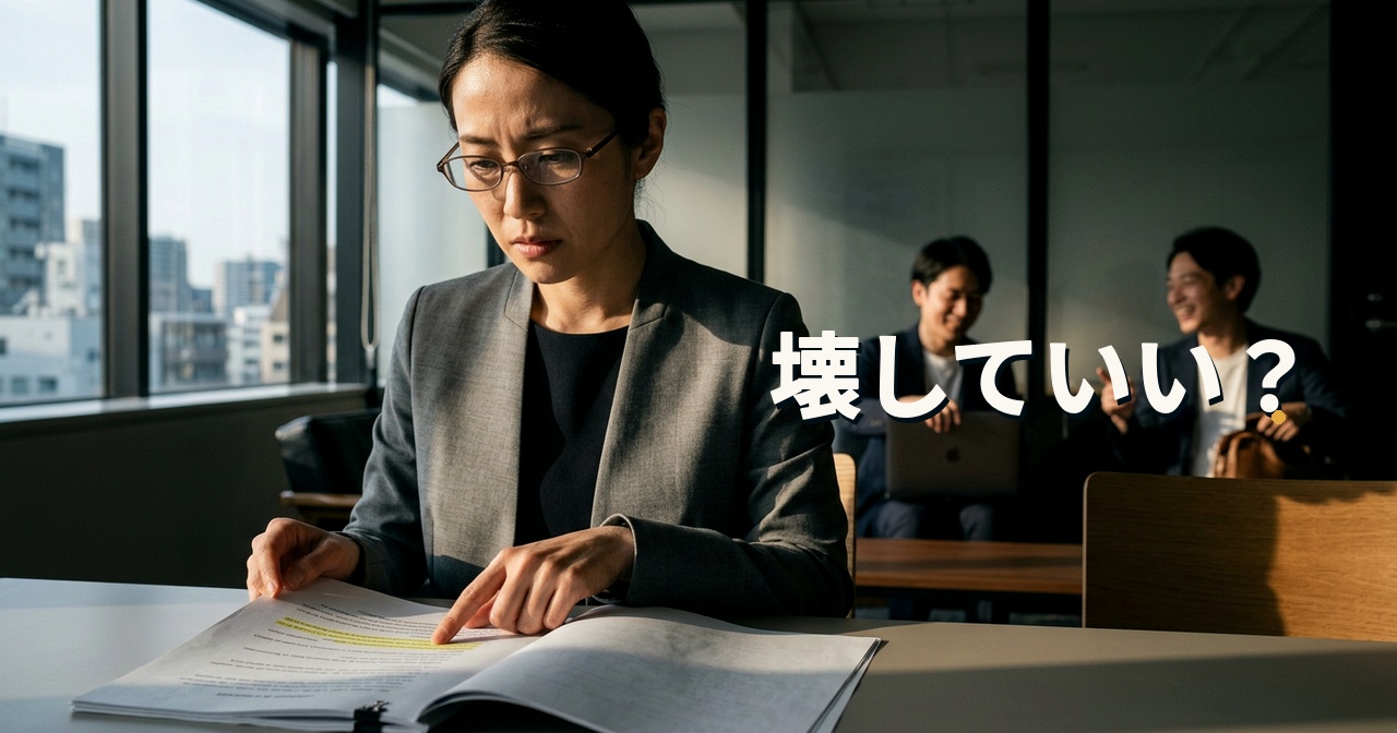 壊していい？