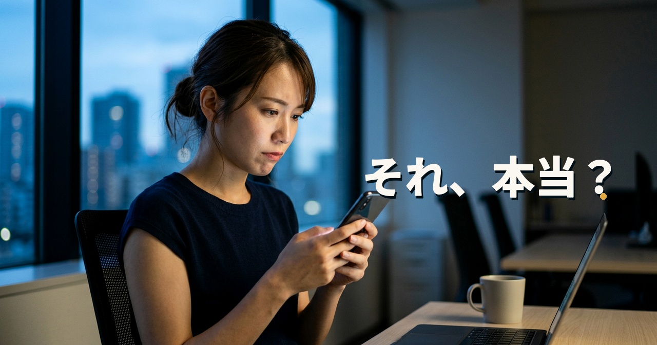 それ、本当？