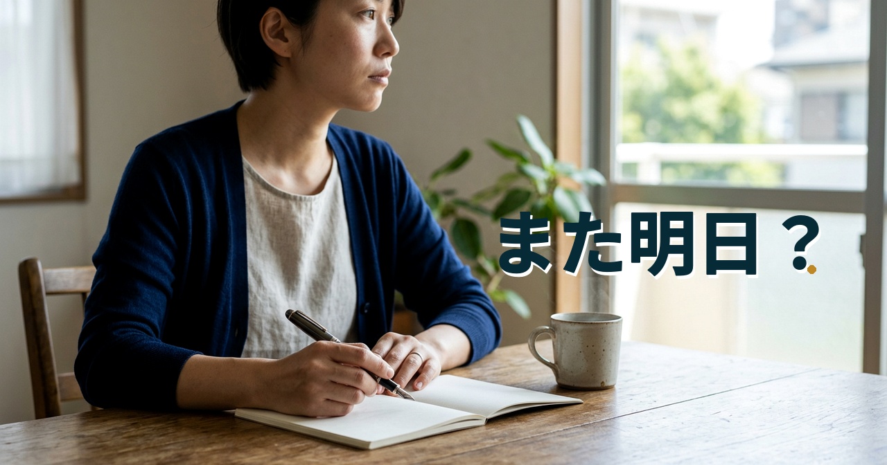 また明日?