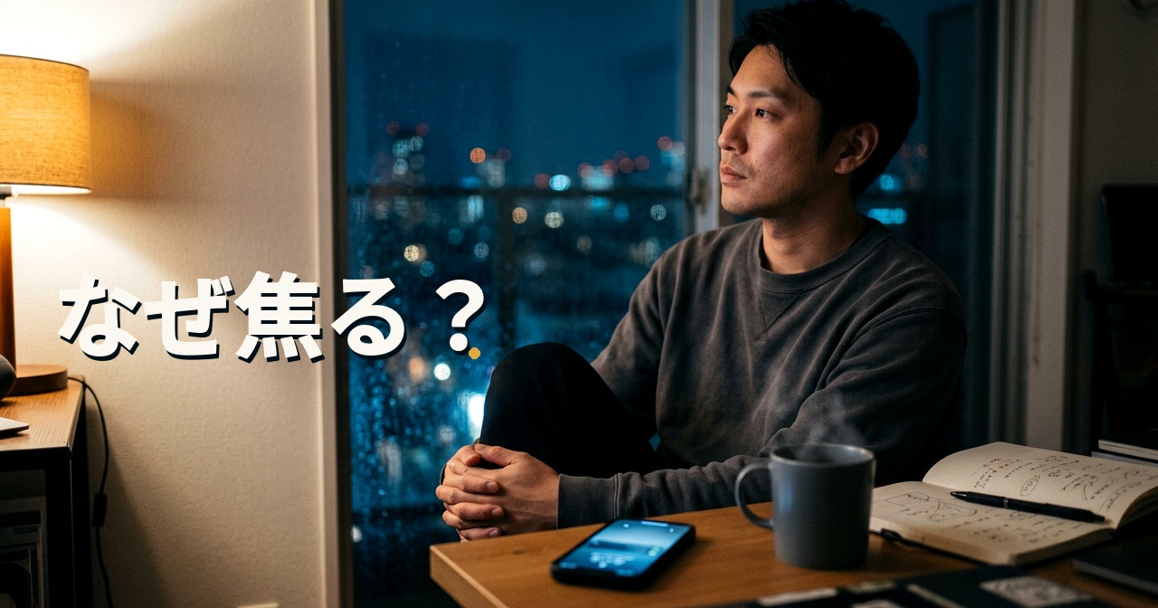 なぜ焦る？