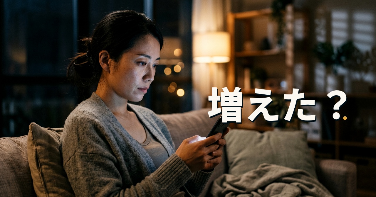 増えた?