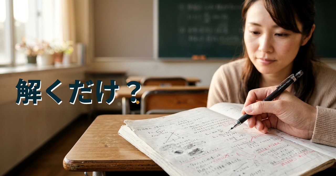 解くだけ？