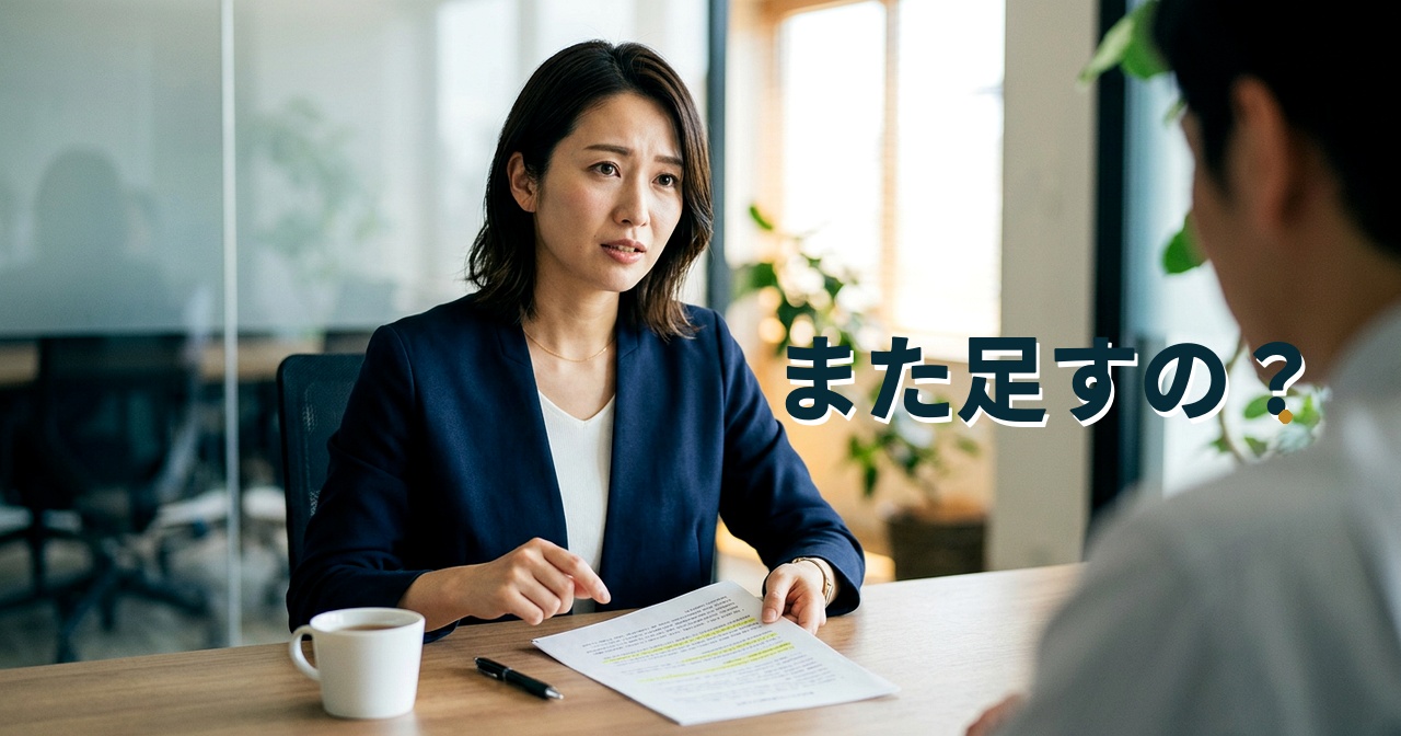また足すの？