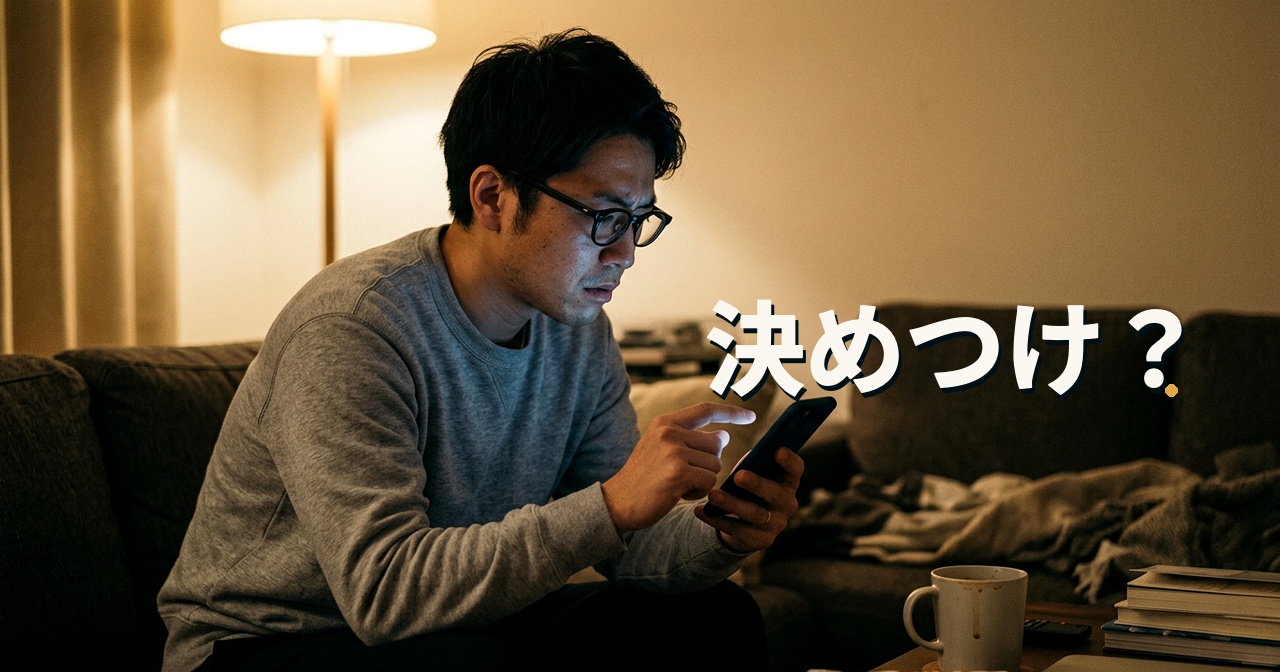 決めつけ?