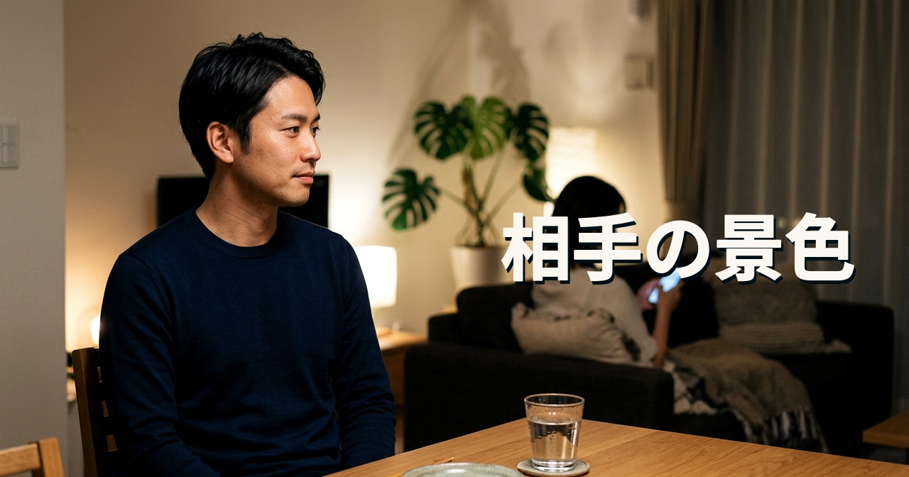 相手の景色