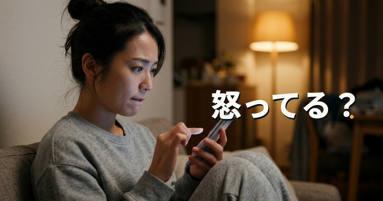 怒ってる？