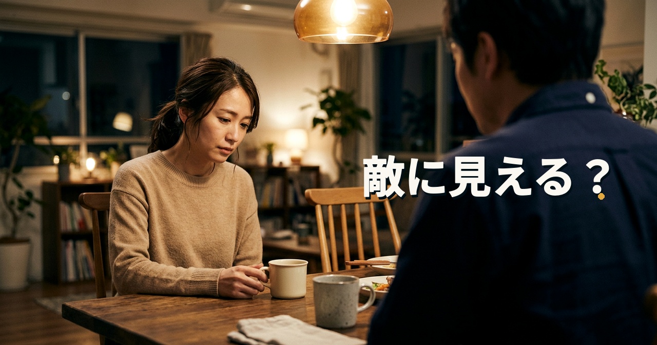 敵に見える?