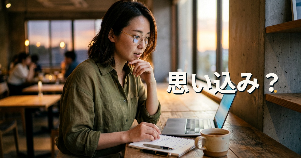 思い込み?