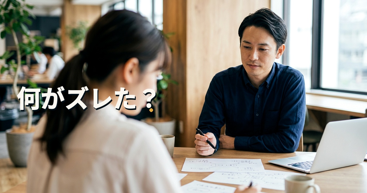 何がズレた?