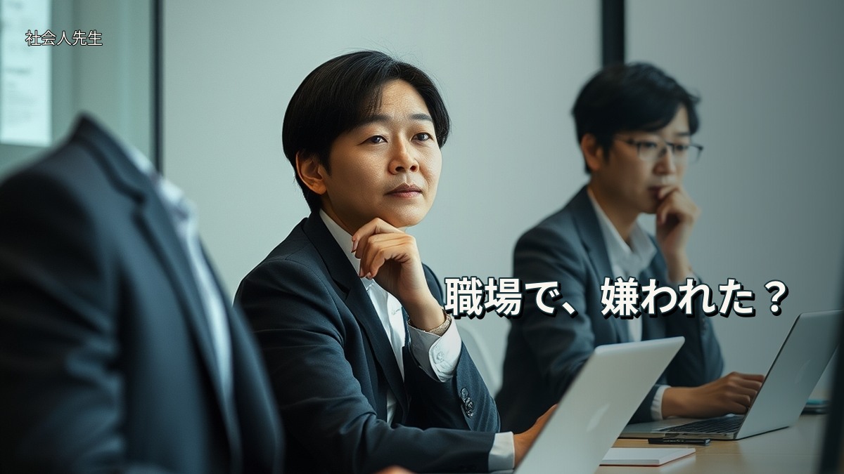 職場で、嫌われた？