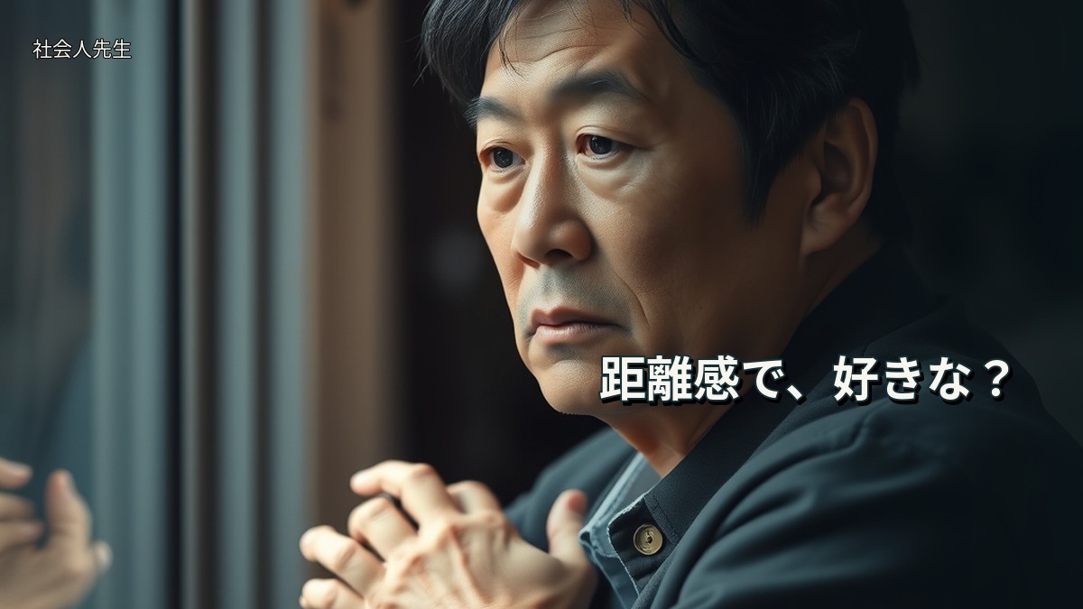 距離感で、好きな?