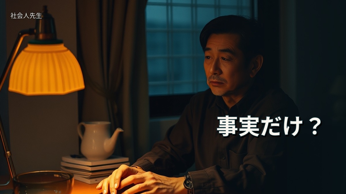 事実だけ？
