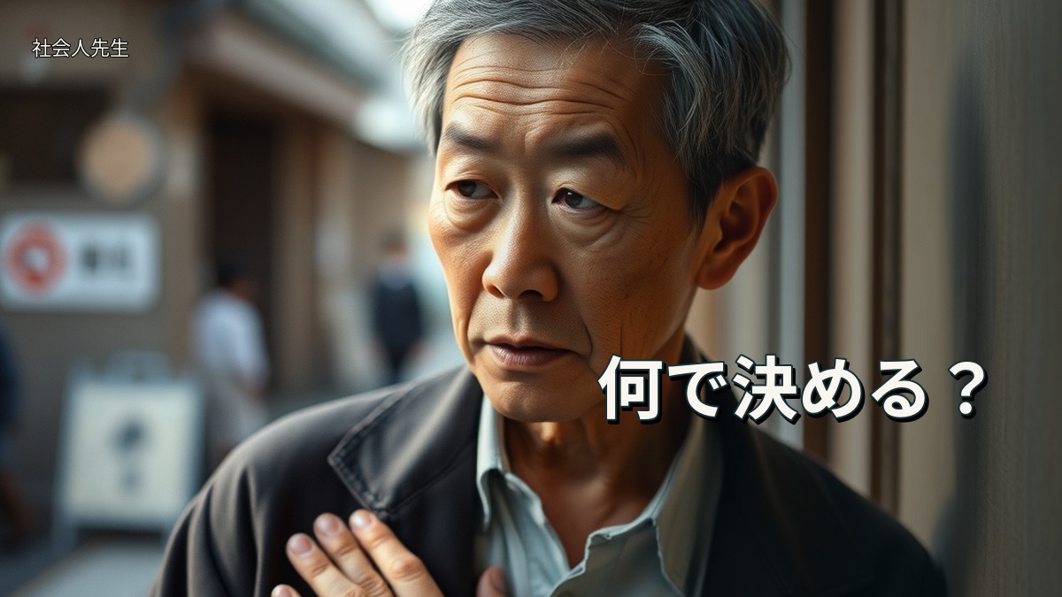 何で決める?
