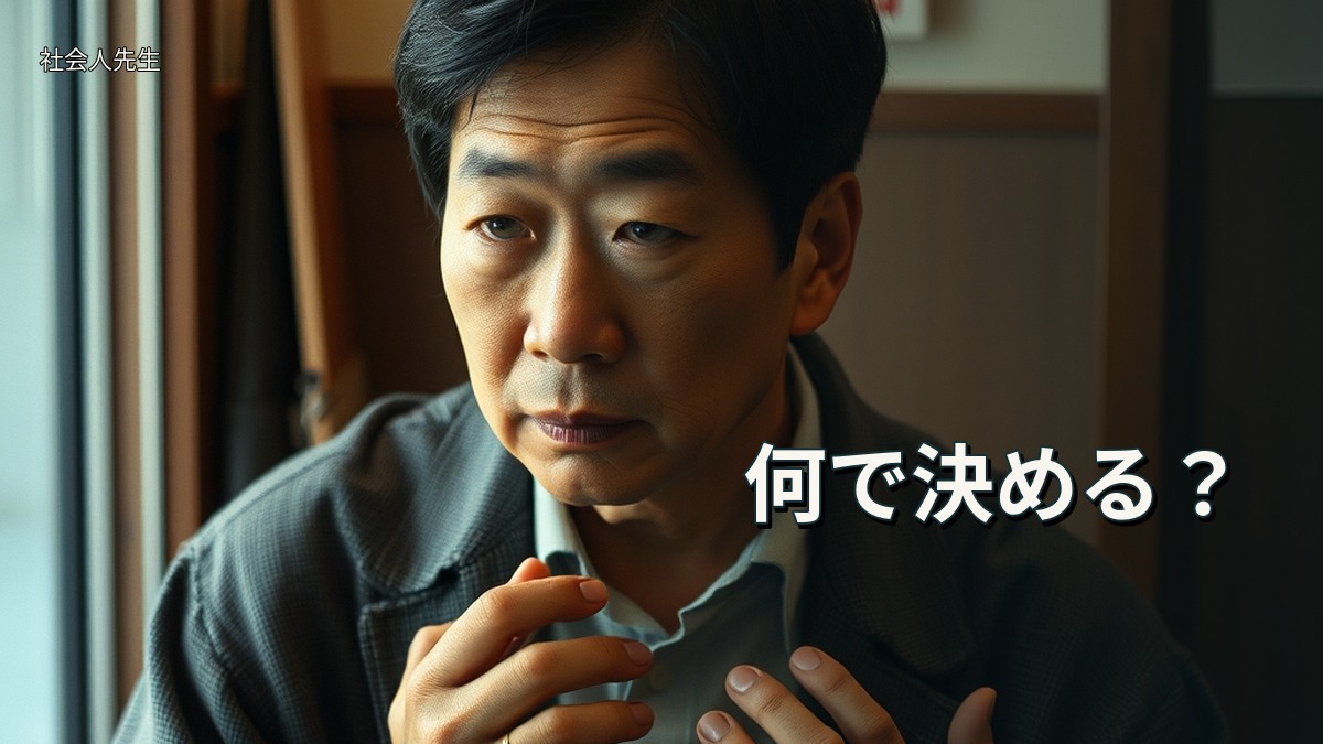 何で決める?