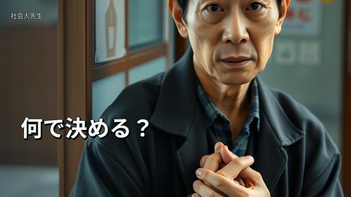 何で決める?