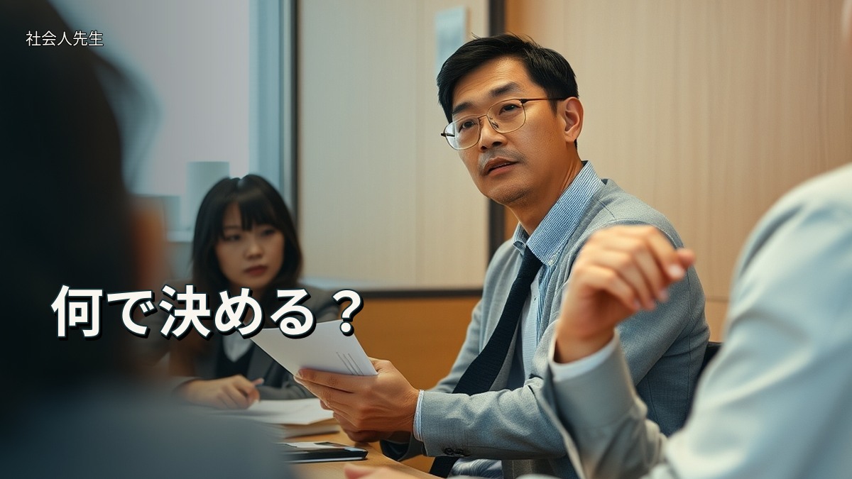 何で決める?