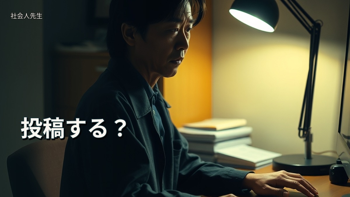 投稿する?