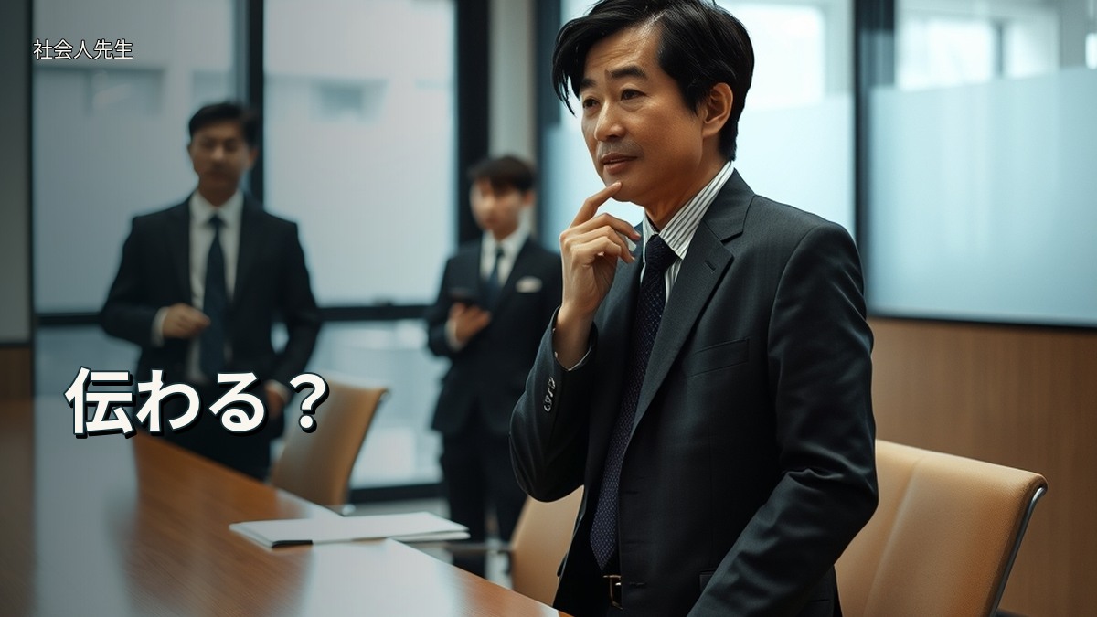 伝わる?