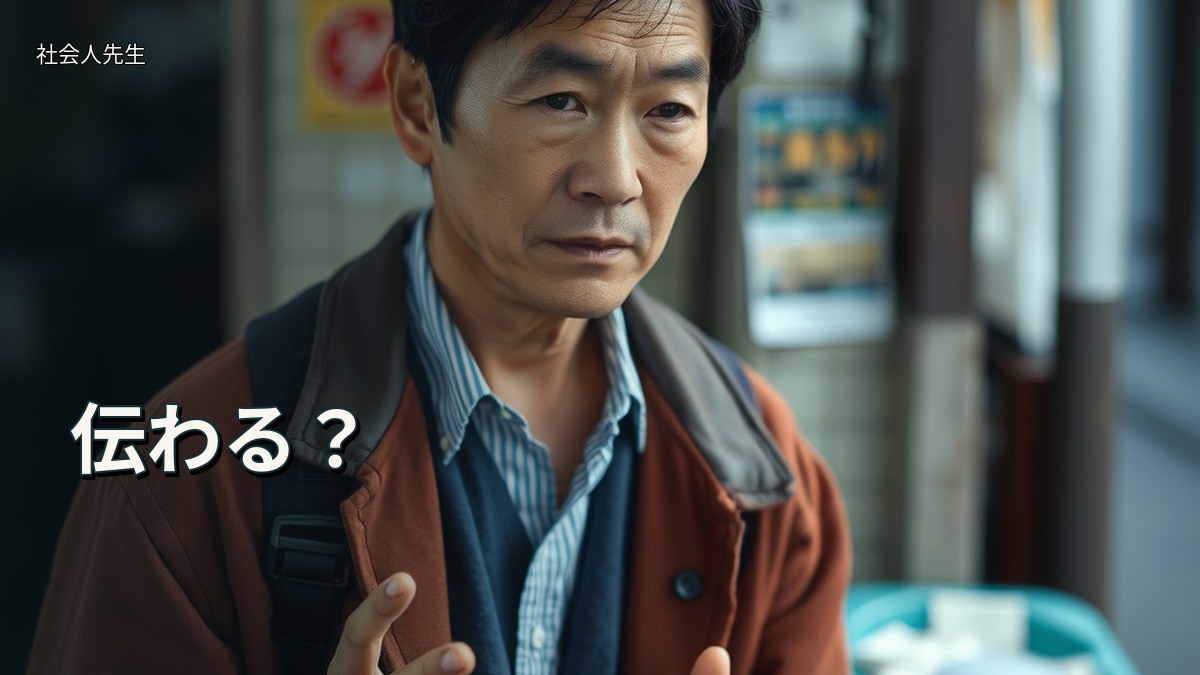 伝わる？