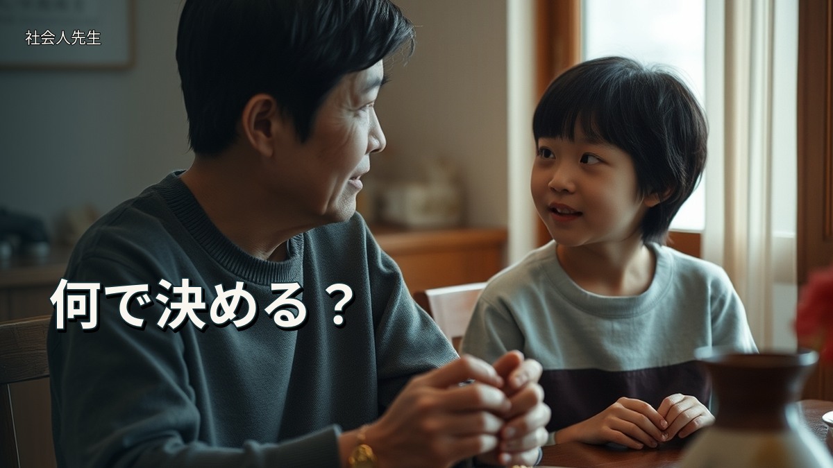 何で決める？
