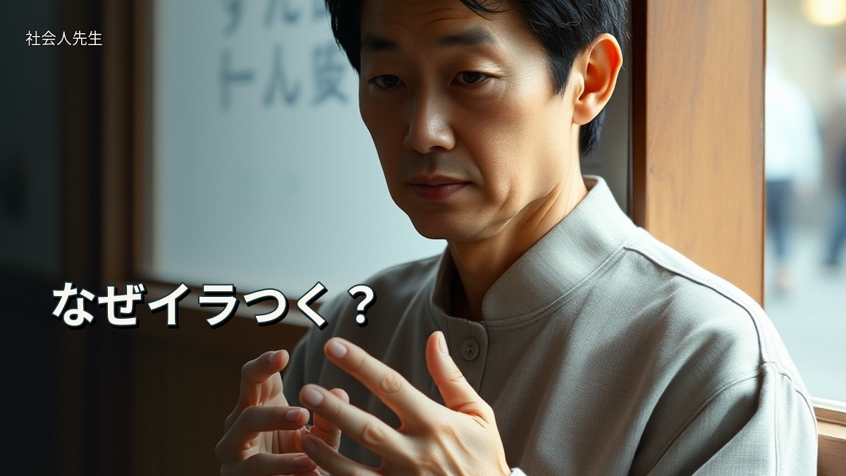 なぜイラつく?