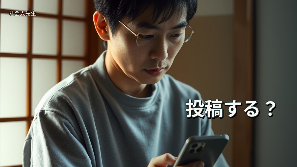 投稿する?