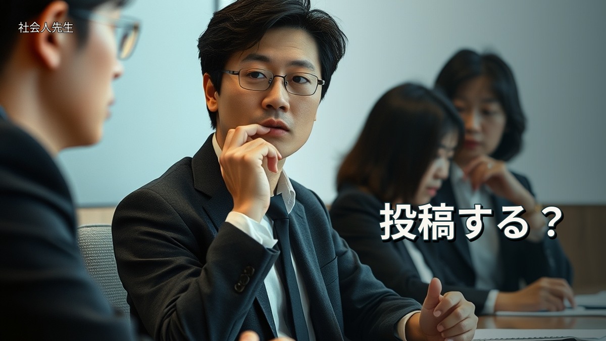 投稿する?