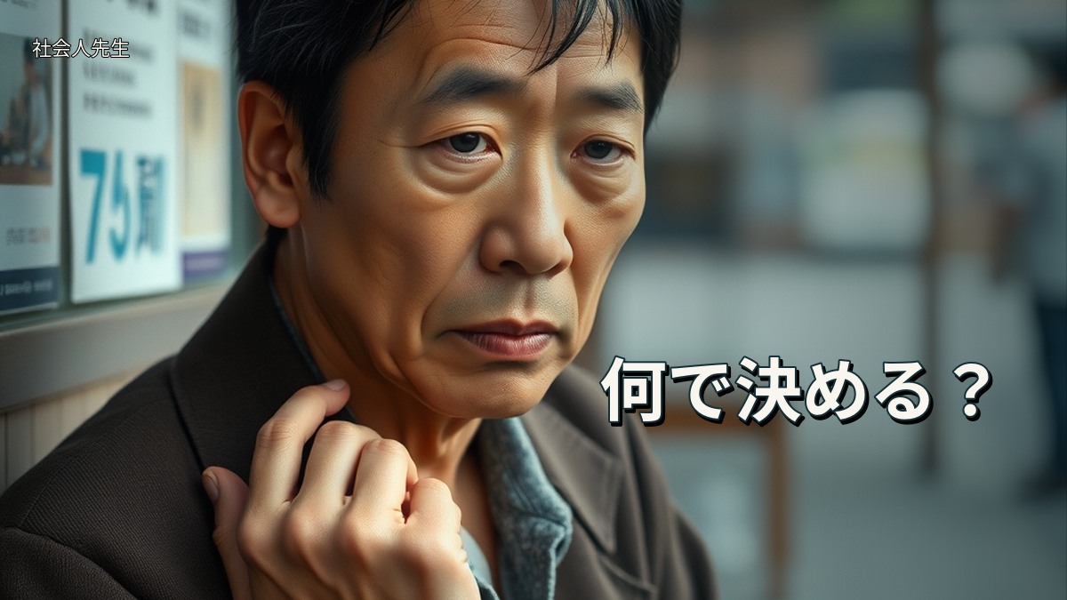 何で決める？