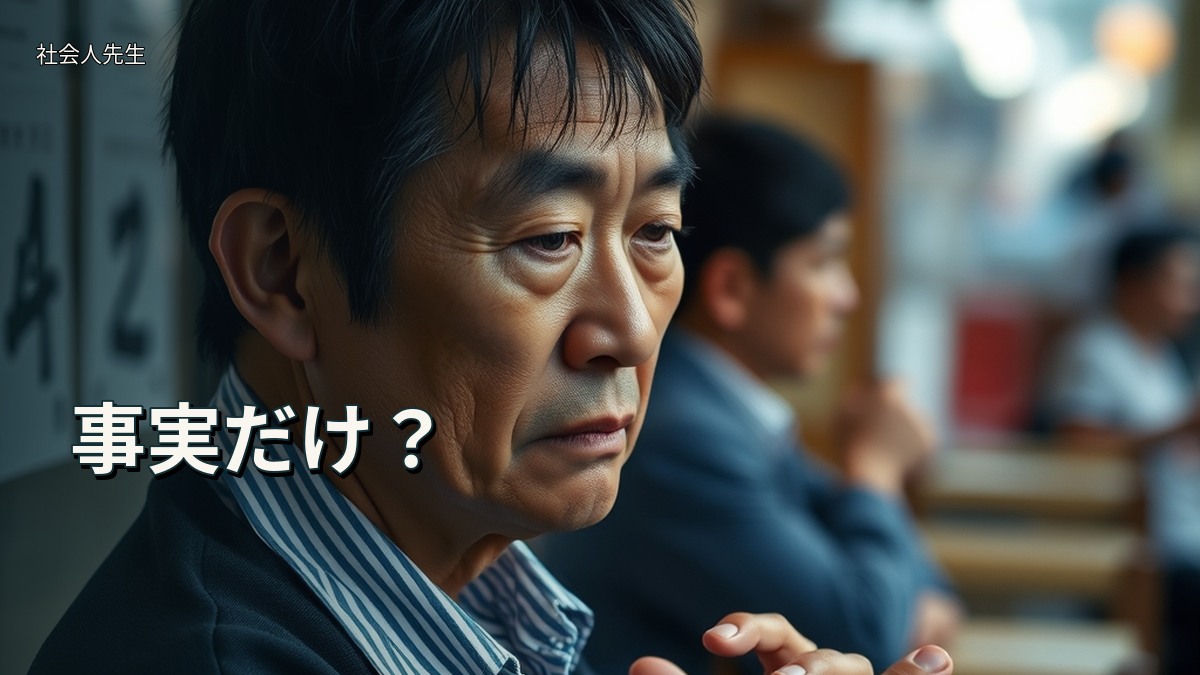 事実だけ?