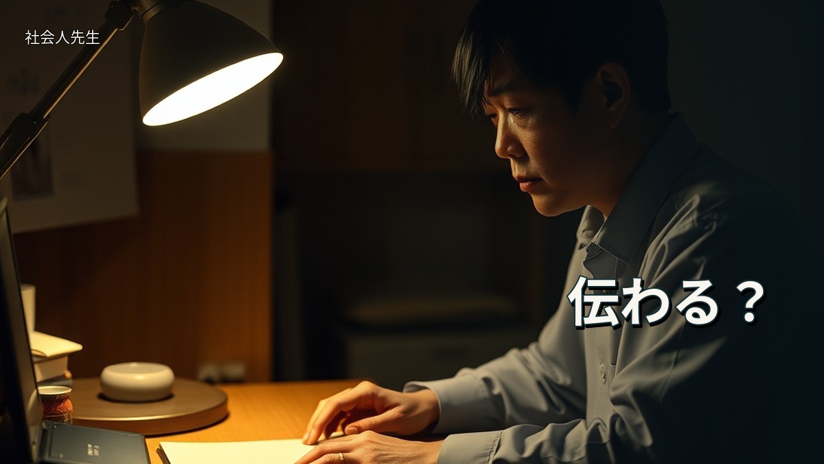 伝わる?