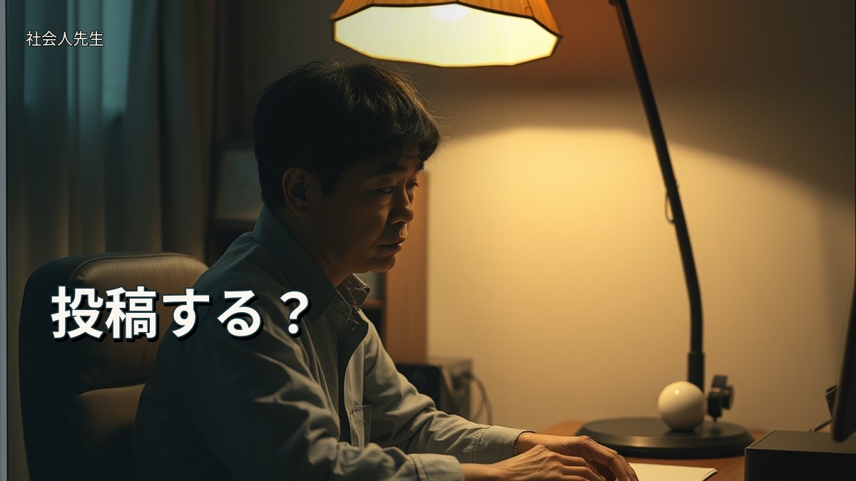 投稿する?