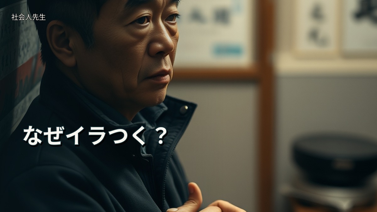 なぜイラつく？