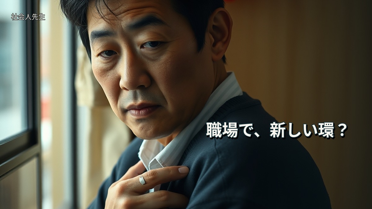 職場で、新しい環?