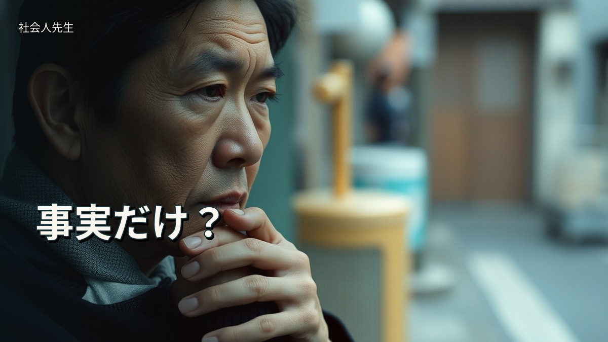 事実だけ？