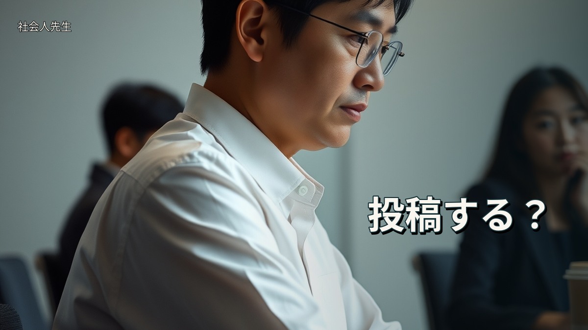 投稿する？