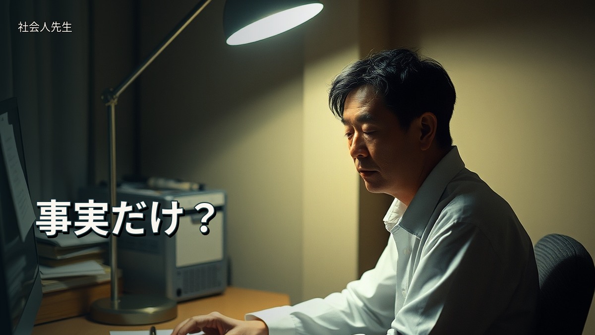 事実だけ?