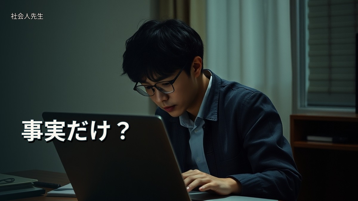 事実だけ?