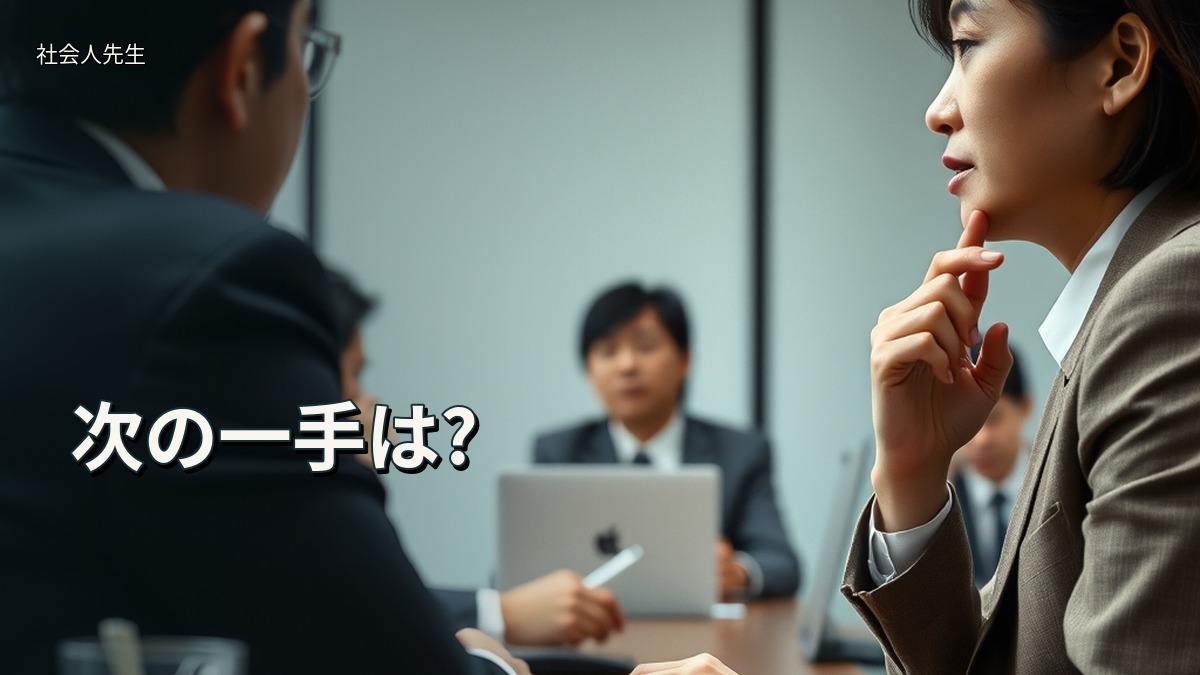 次の一手は?