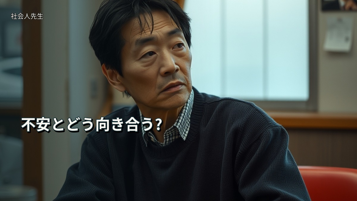 不安とどう向き合う?